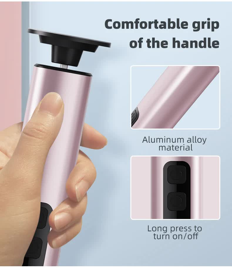 9-Speed Rechargeable Electric Foot File Callus Remover - Purple - Image 11