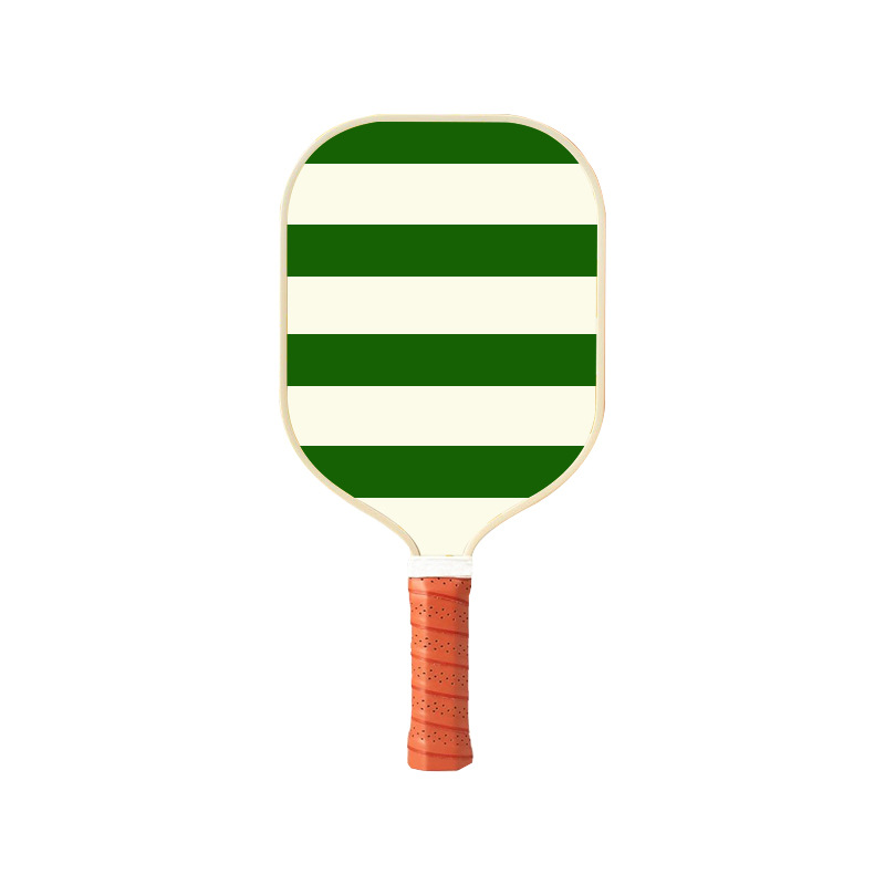 Style 2 White And Green T700 Carbon Fiber & Fiberglass Pickleball Paddle - Lightweight 220g