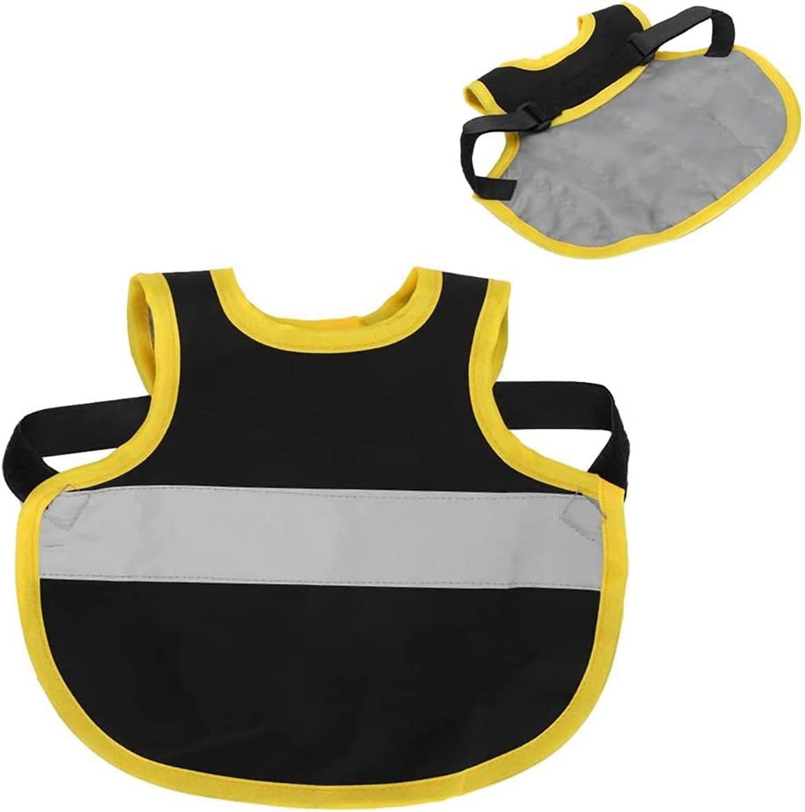 4 Pcs Camouflage Green High Visibility Chicken and Duck Safety Vest - Image 9