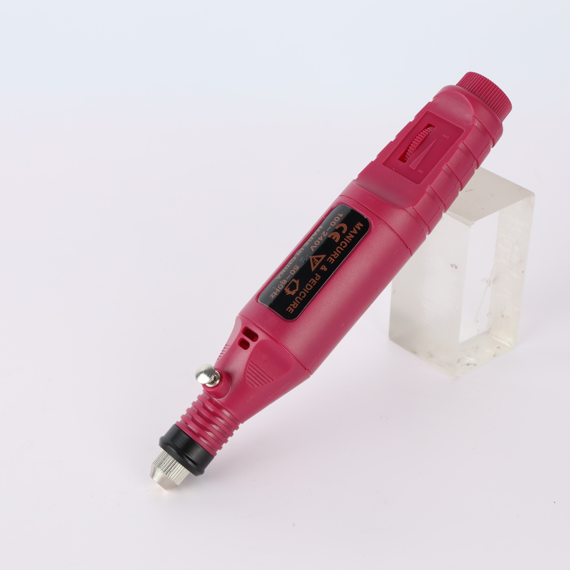 Portable USB Electric Nail Drill Set with Wool Bits & Sanding Bands - Image 2