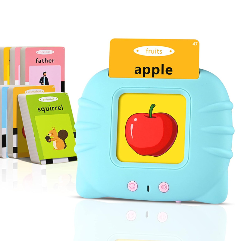 Blue Cat Bilingual English Audio Flash Card Reader 112 Cards
