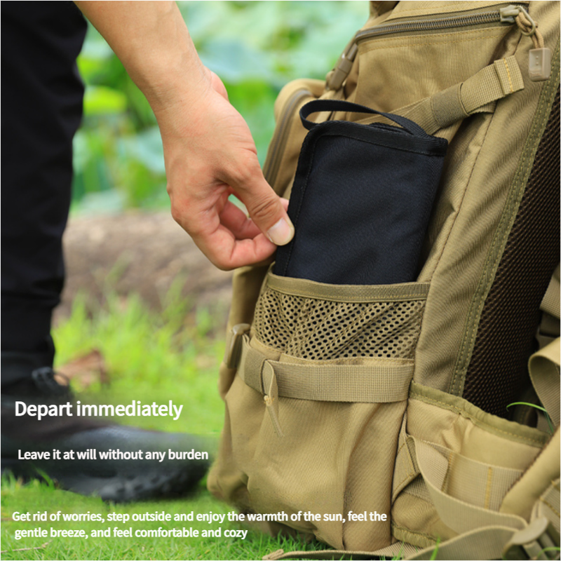 Brown Outdoor Ultralight Folding Camping Chair - Image 2