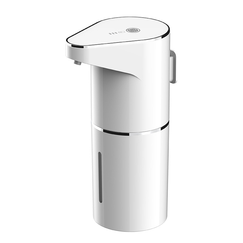 White Automatic Foaming Soap Dispenser - Touchless USB Rechargeable