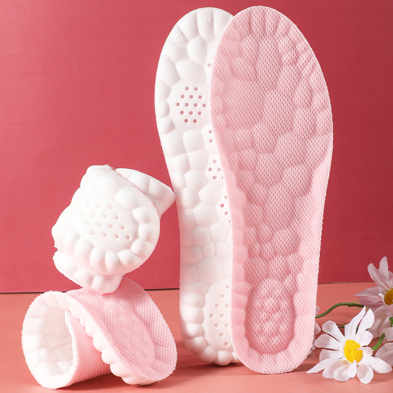 5 pcs Pink 4D Cloud Technology Shoe Inserts (Size 43-44)