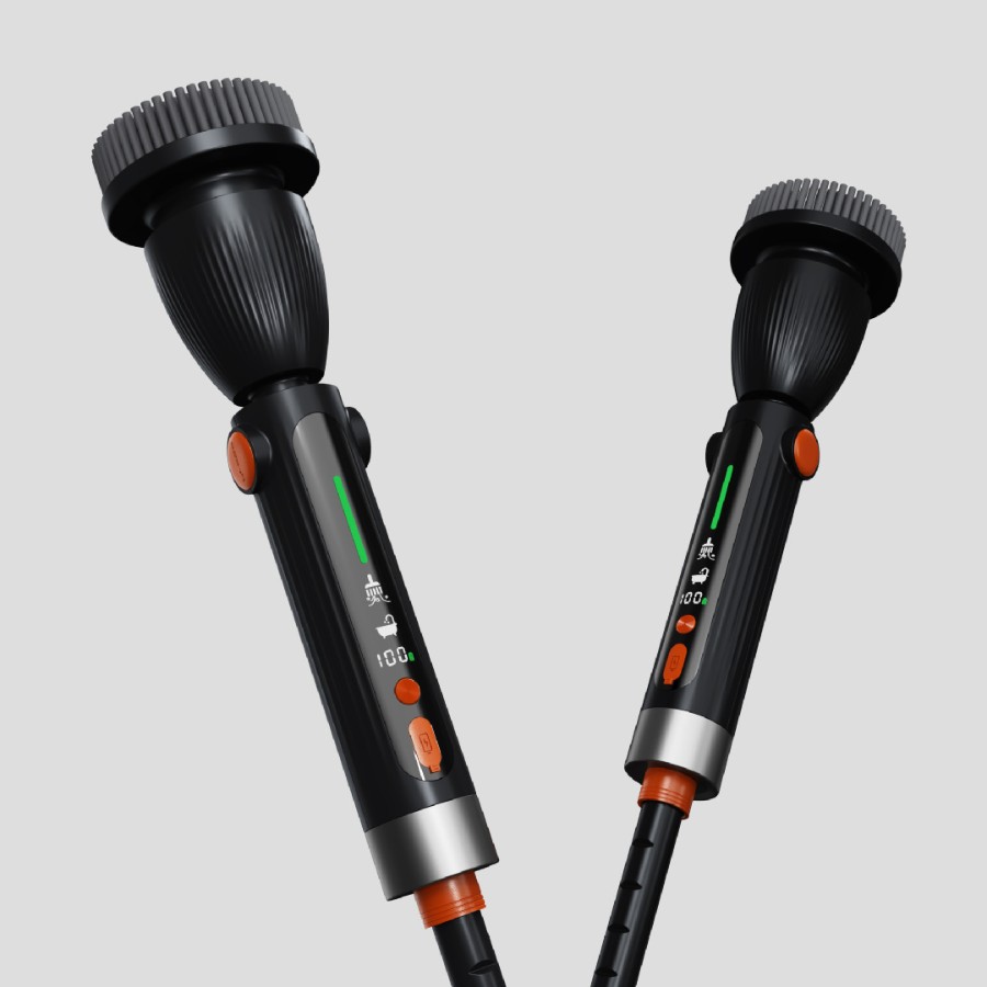Black Electric Cleaning Brush