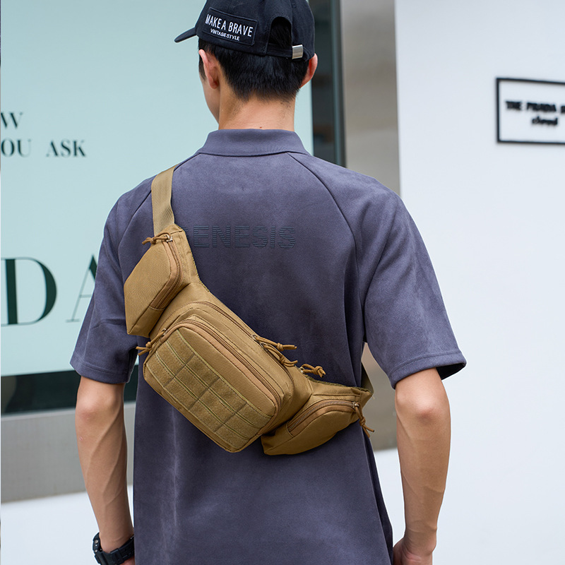 Tactical Waist Pack & Concealed Carry Fanny Pack (Green) - Image 4