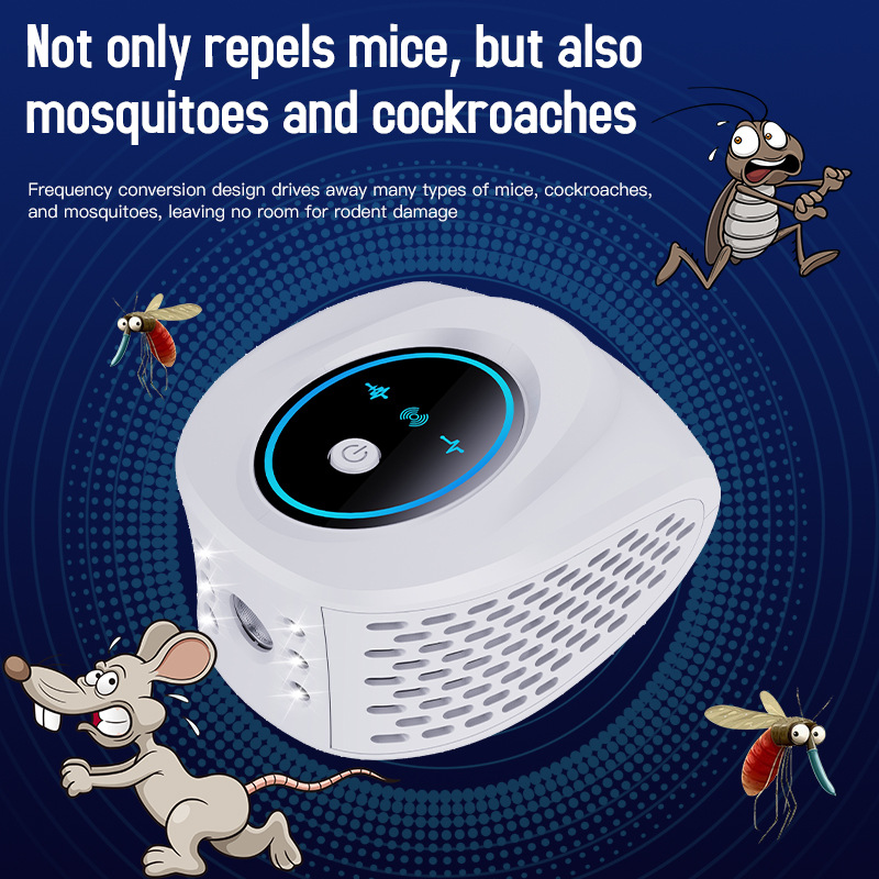 Advanced Ultrasonic Pest Repeller - White
