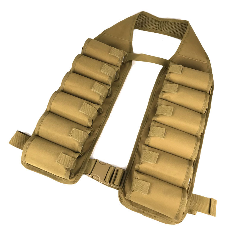 Khaki Ultimate 12-Can Beverage Carrier Backpack Vest