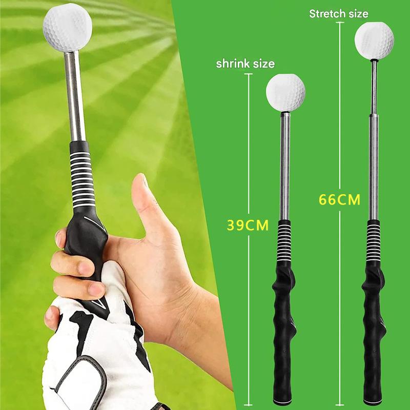 Red Pro Golf Swing Trainer with Audible Click & Corrective Grip - Image 6