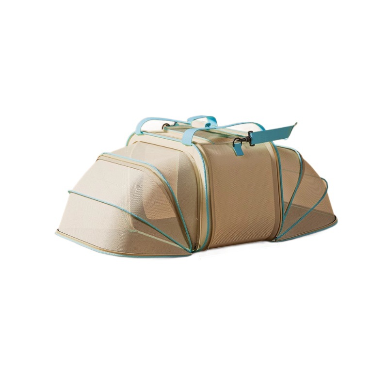 Stylish Portable Spacious Pet Carrier Backpack with Anti-Stress Design