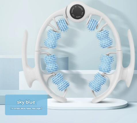 Blue Ergonomic U-Shape Leg Roller
