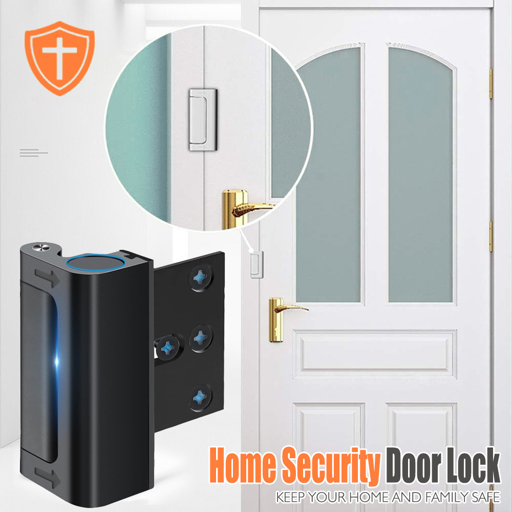 Silver Hotel Style Security Door Lock - Image 3