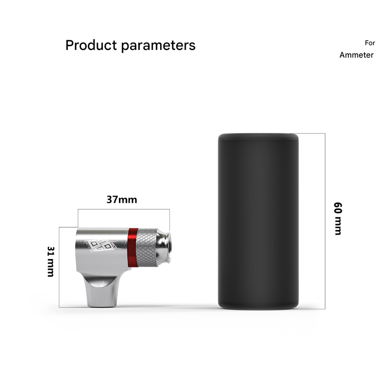 Red Portable CO2 Bike Tire Inflator with Nozzle for Road and Mountain Bikes - Image 3