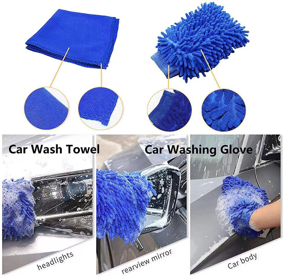 20-Piece Ultimate Car Detailing Kit with Drill Brushes and Polishing Pads - Image 3