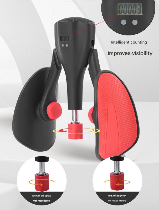 Black Smart Kegel and Thigh Trainer with Digital Counter - Image 3