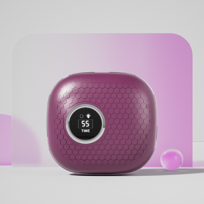 Purple Portable Ultrasonic Contact Lens Cleaner