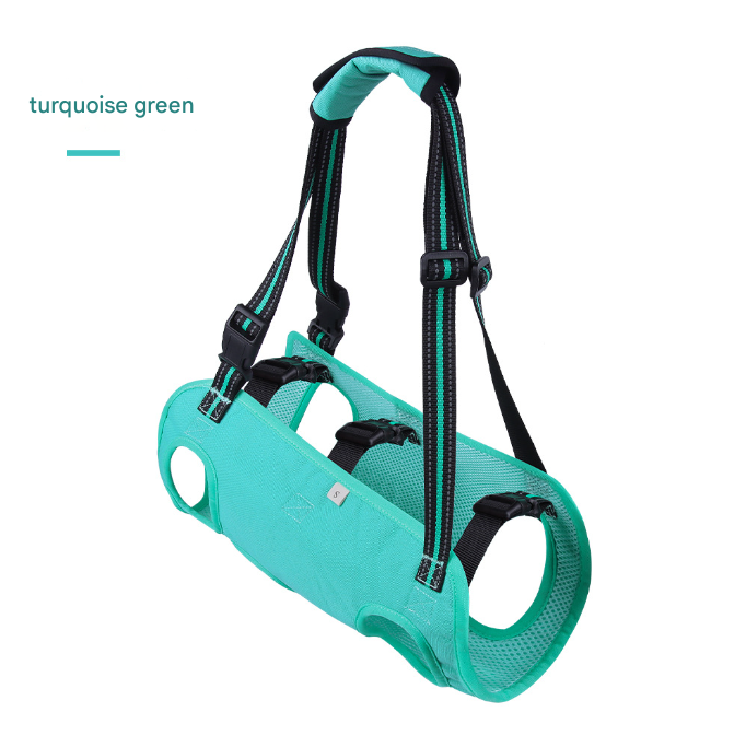 Green Pet Support Harness for Senior Dogs Size S