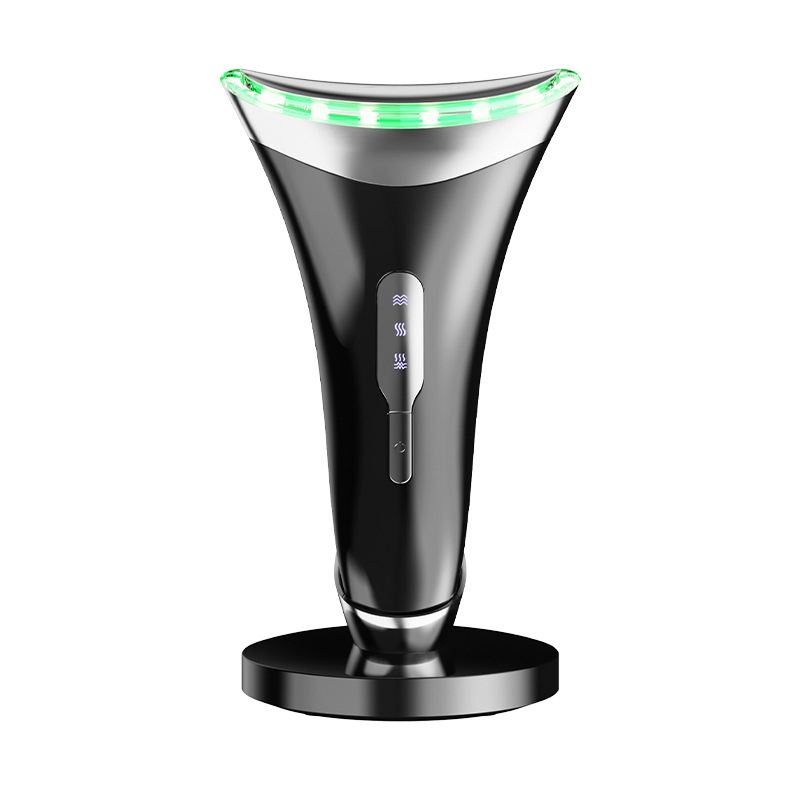 MJ-400 Black Rechargeable EMS Facial and Neck Sculpting Device
