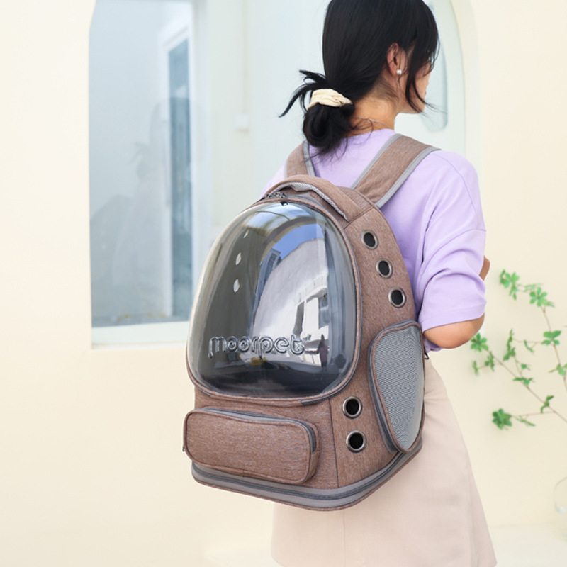 Blue Spacious Pet Carrier with Ventilation System & Water-Resistant Design - Image 3