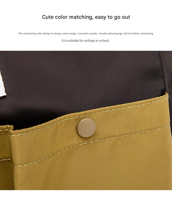 Insulated Lunch Tote Bag Brown - Image 4