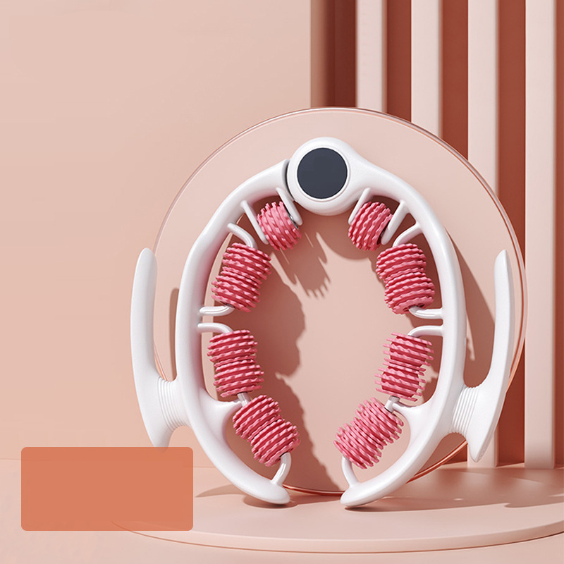 Pink U-Shape 360 Degree Massage Roller - Image 2