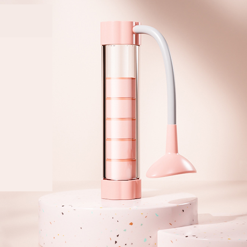 Pink Adjustable Breathing Exerciser and Respiratory Muscle Trainer