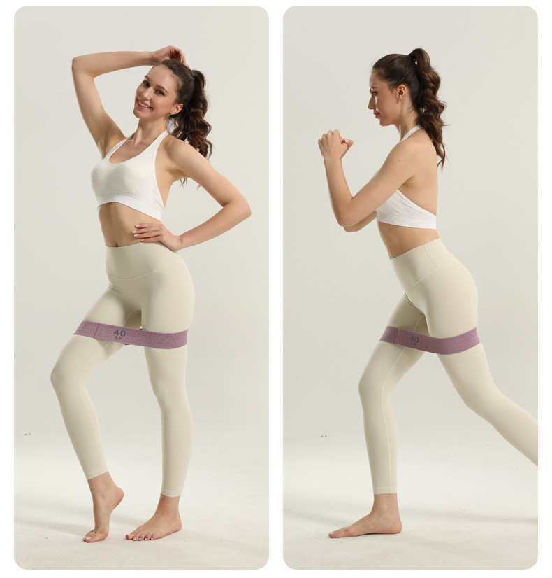 Colorful Fabric Resistance Bands Set of 4 - Image 5