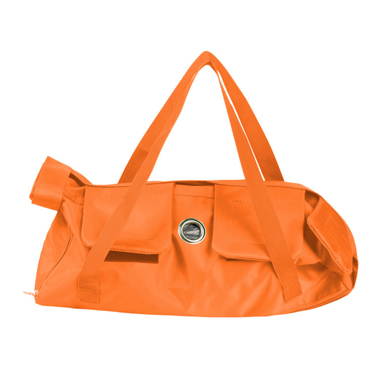 Size M Orange Cat Grooming Bag