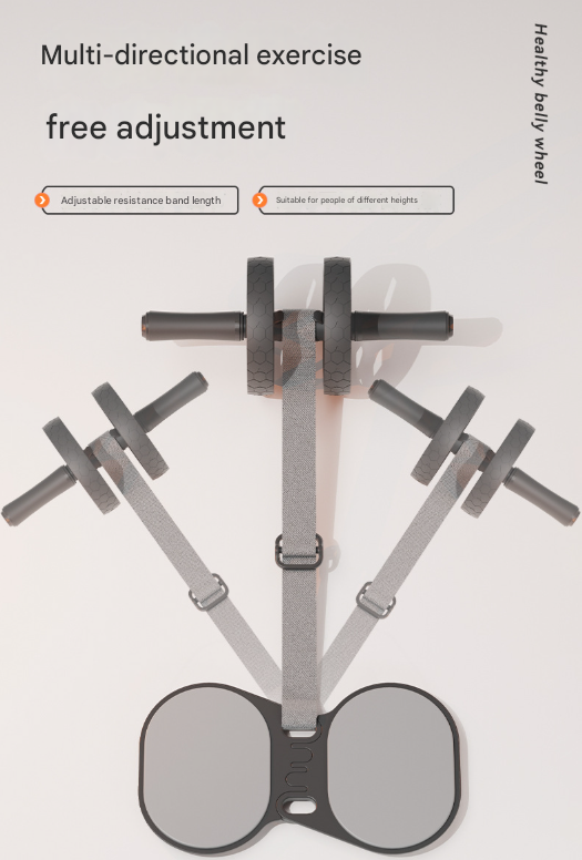 Grey Assisted Rebound Ab Roller - Image 4
