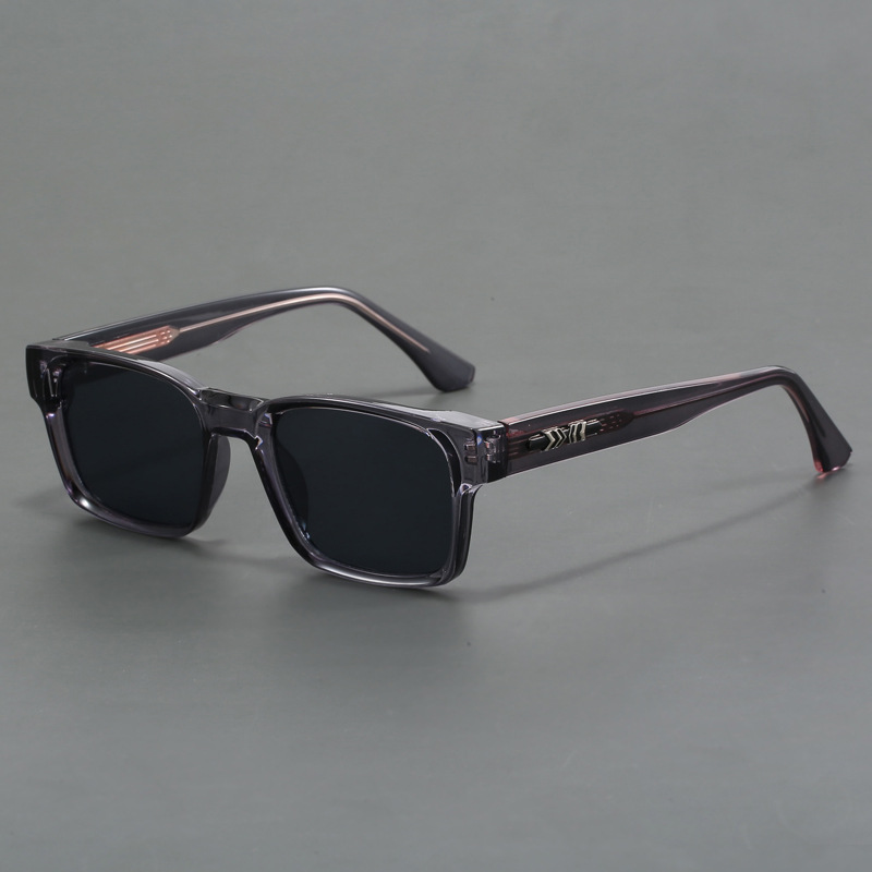 Men's Oversized Photochromic Blue Light Blocking Sunglasses – Dark Grey