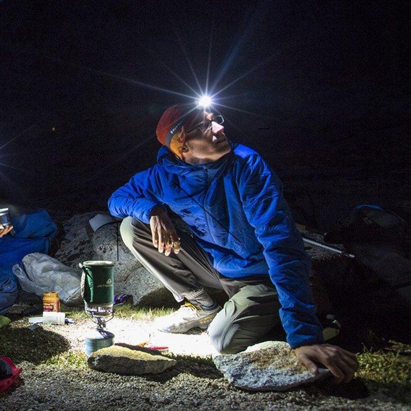 3 Mode Headlamp with COB LED Technology-Black/Blue - Image 2
