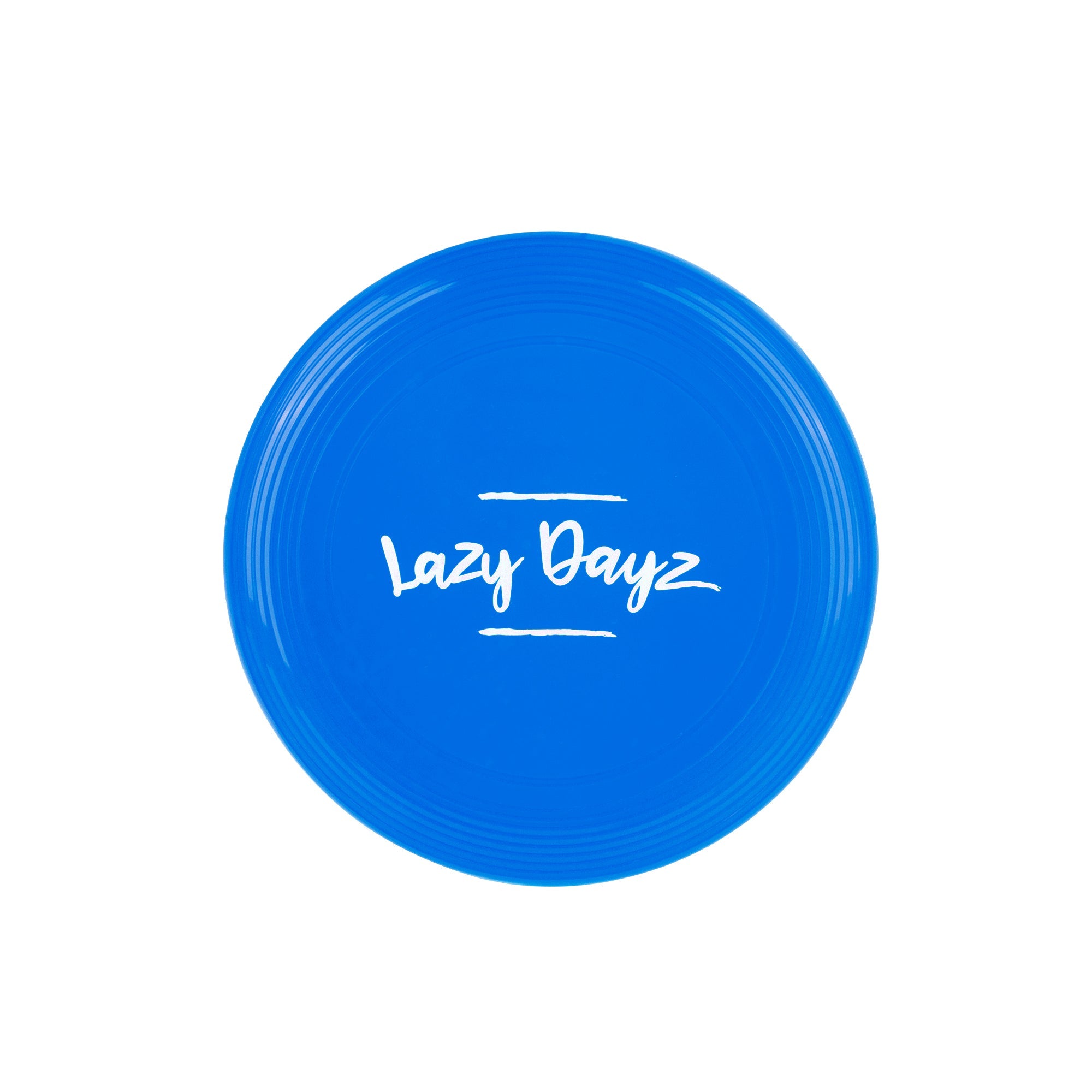 28cm Lazy Dayz Jumbo Neon Beach Frisbee Blue