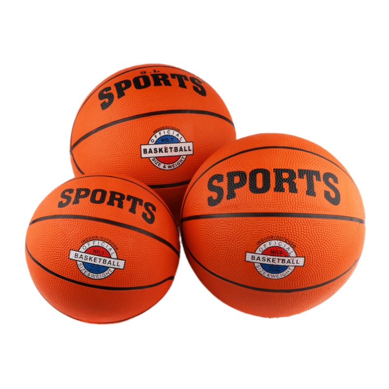 Standard Size 7 Rubber Basketball