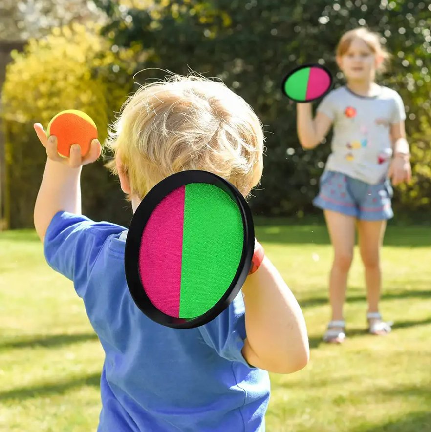 Catch Ball Set Outdoor Stick Ball Hand Shape - Image 5