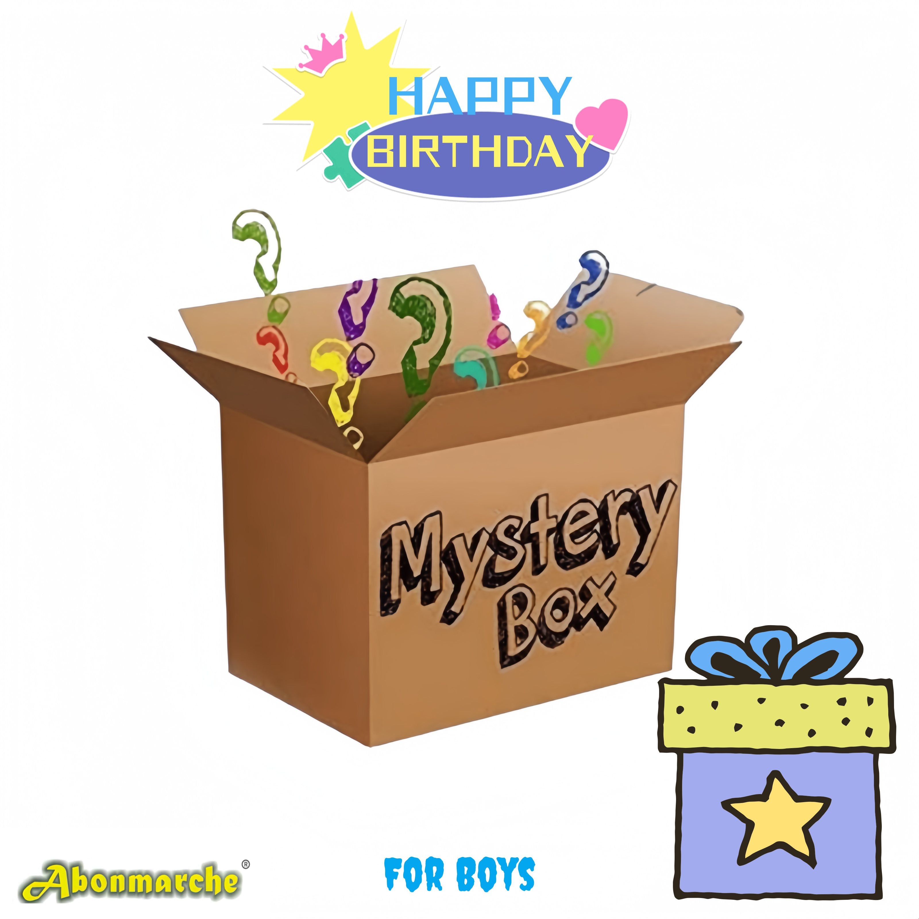 Mystery Box BIG SURPRISE Boys Birthday