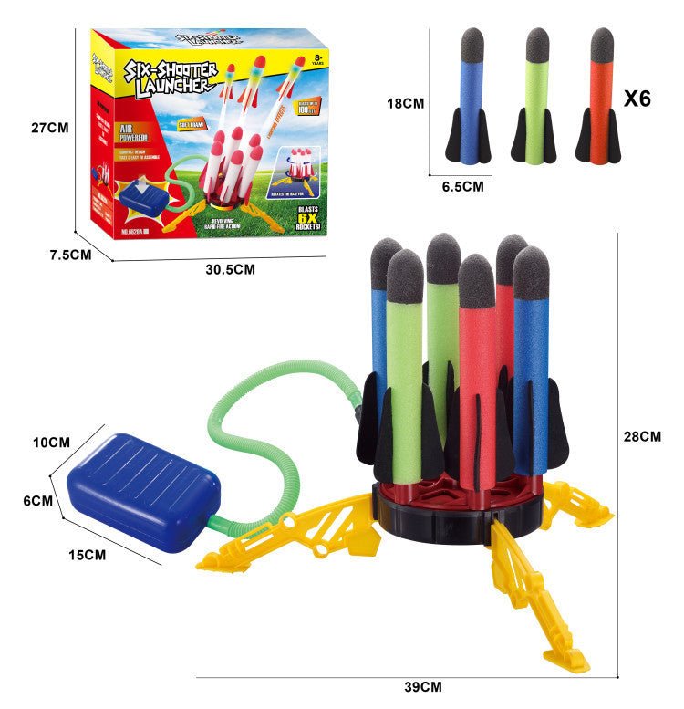 Air Power Foam Rocket Stomp Launcher - Image 4