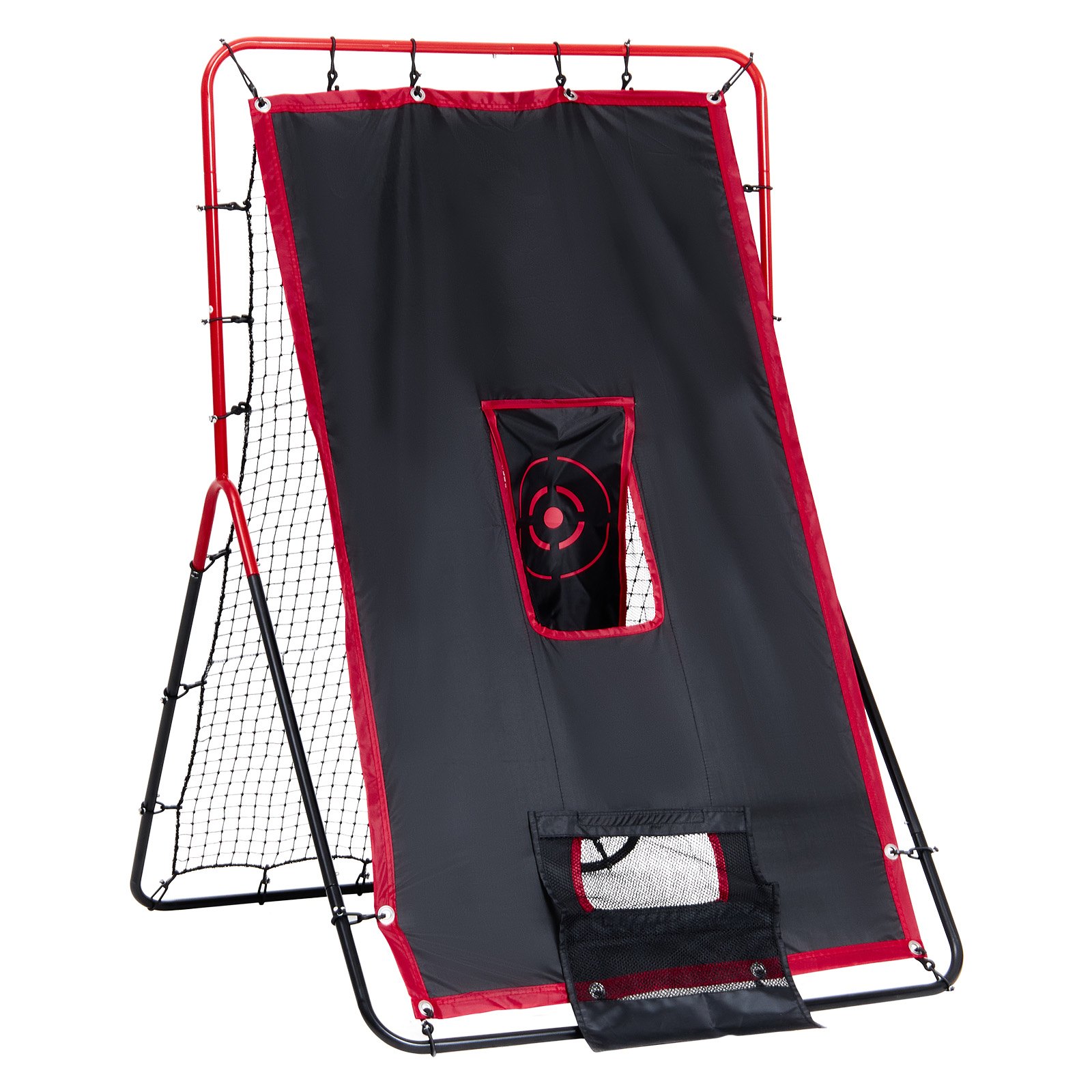 Baseball Softball Rebounder Net 3.5x4.5 ft 2-in-1