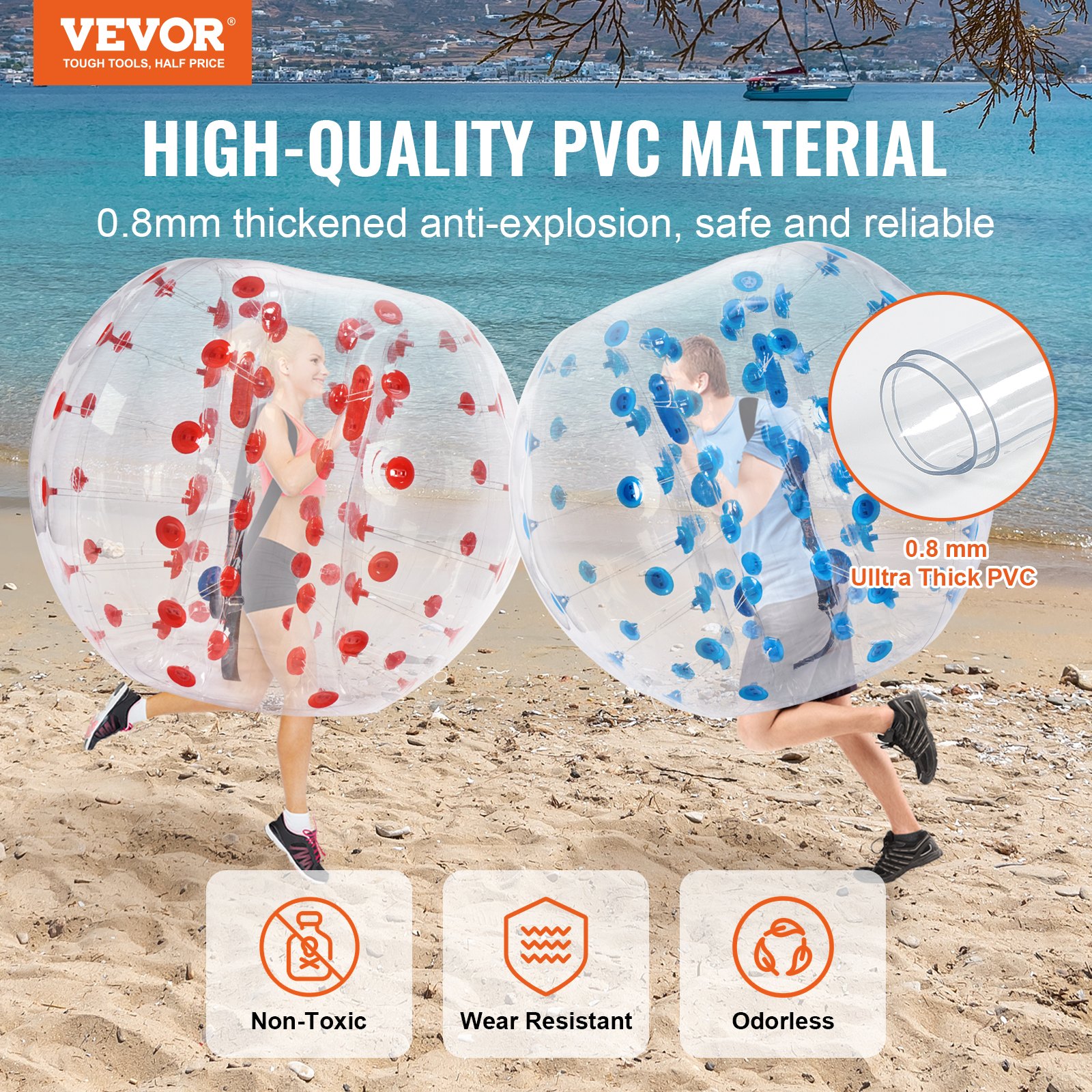 Inflatable Bumper Balls 2 Pack 5FT - Image 2