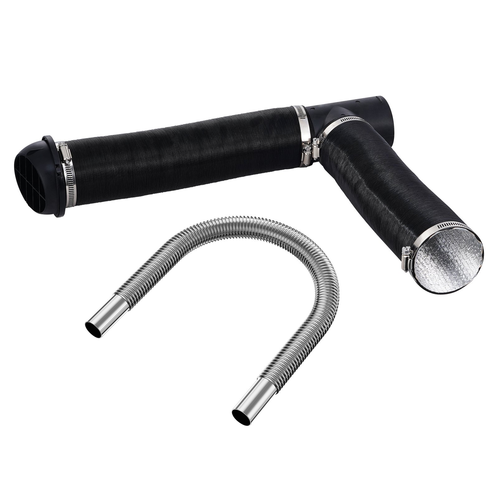 Diesel Heater Ducting Set 3 Inch with Exhaust Pipe Vents