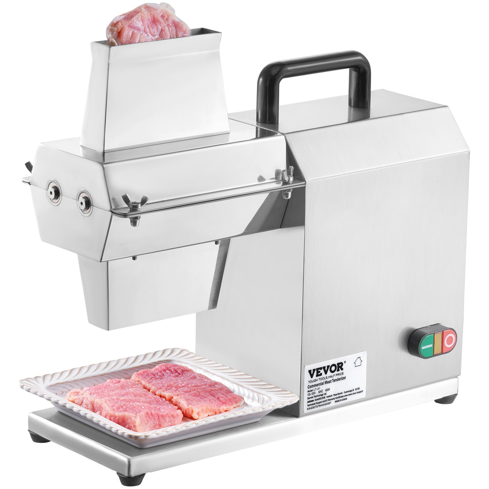 Commercial Meat Tenderizer 450W Electric Stainless Steel