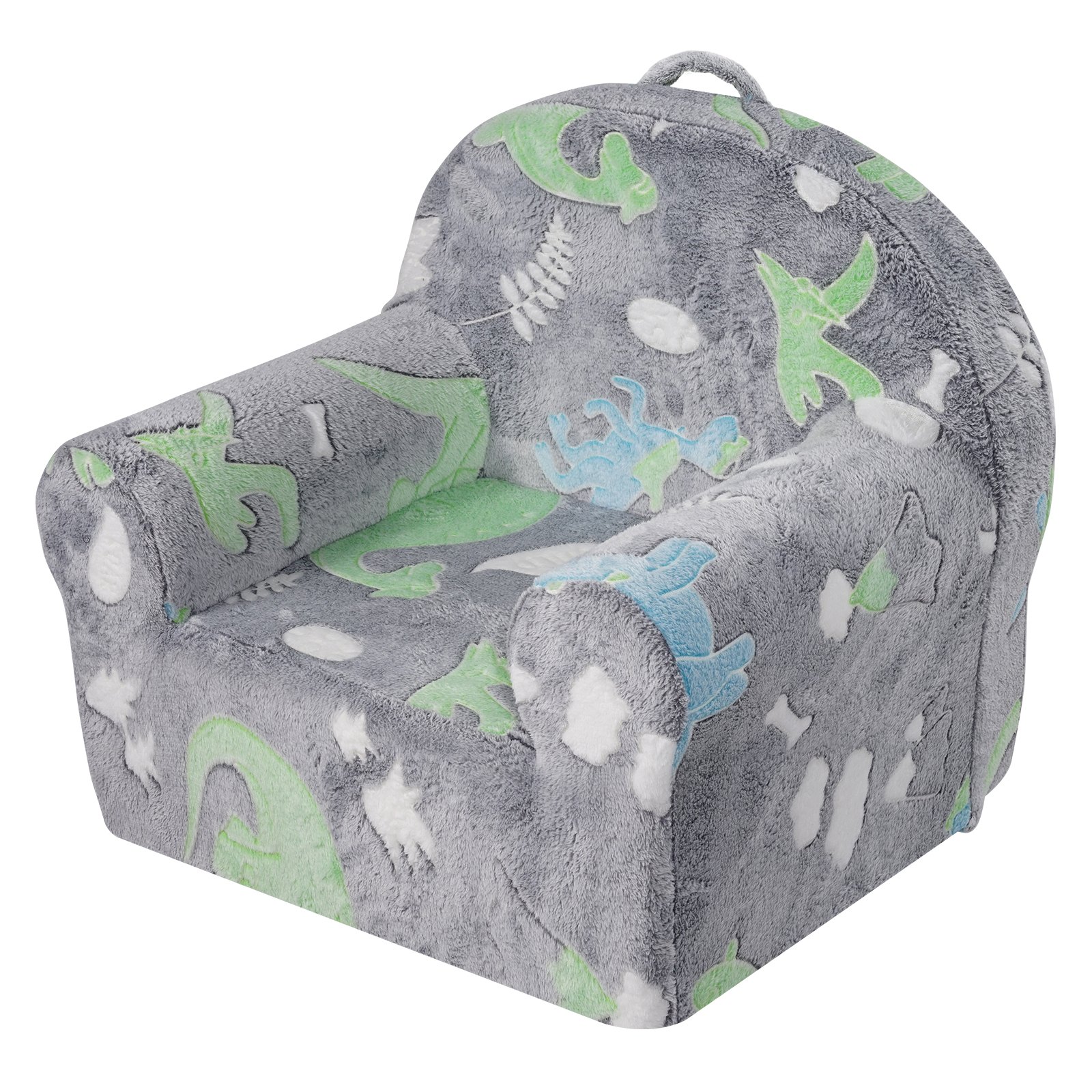 Toddler Chair Glow in the Dark Grey