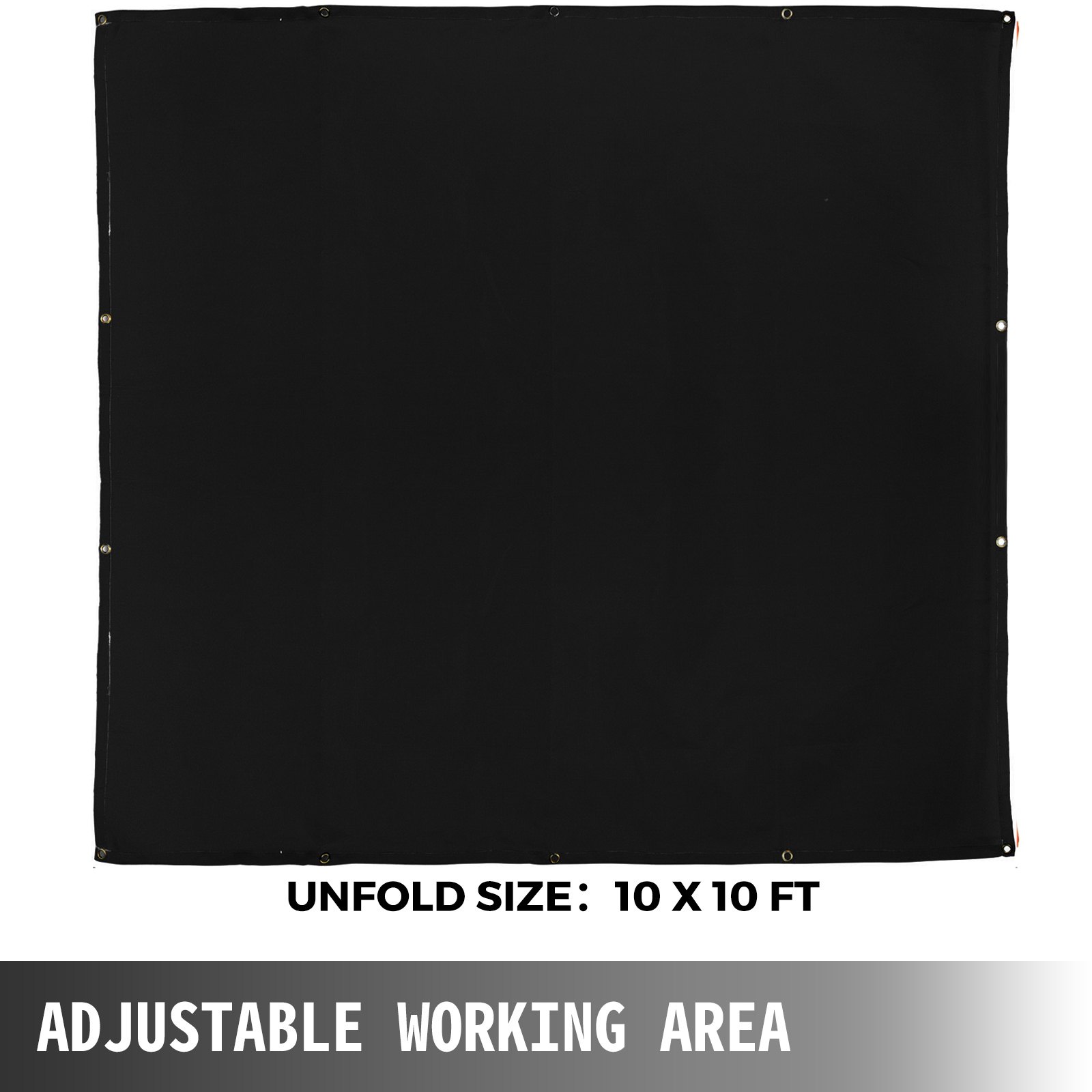 Welding Blanket 10x10 Ft Fiberglass Black - Image 4