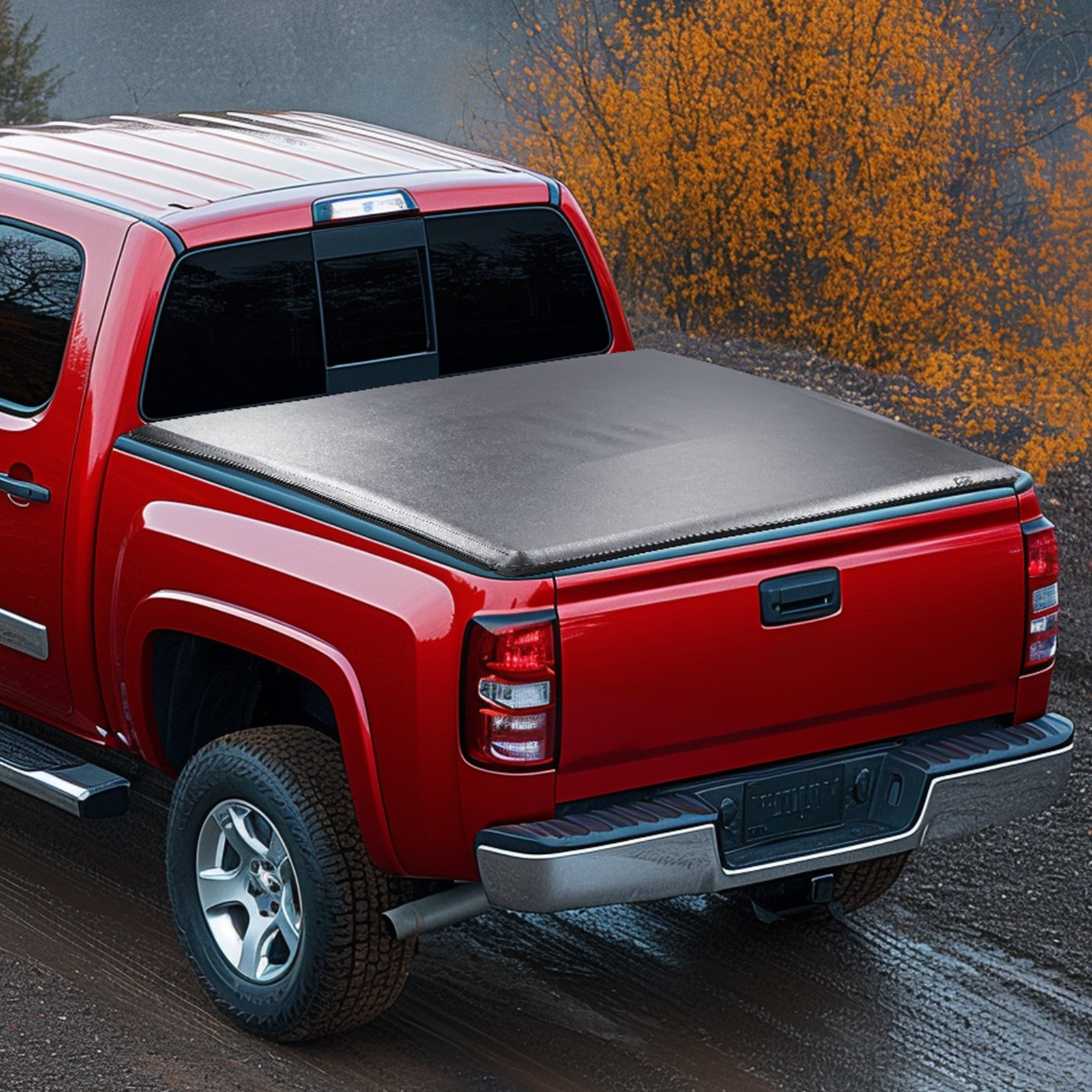 Truck Bed Cover Roll Up Chevy Silverado 2014-2024 - Image 8