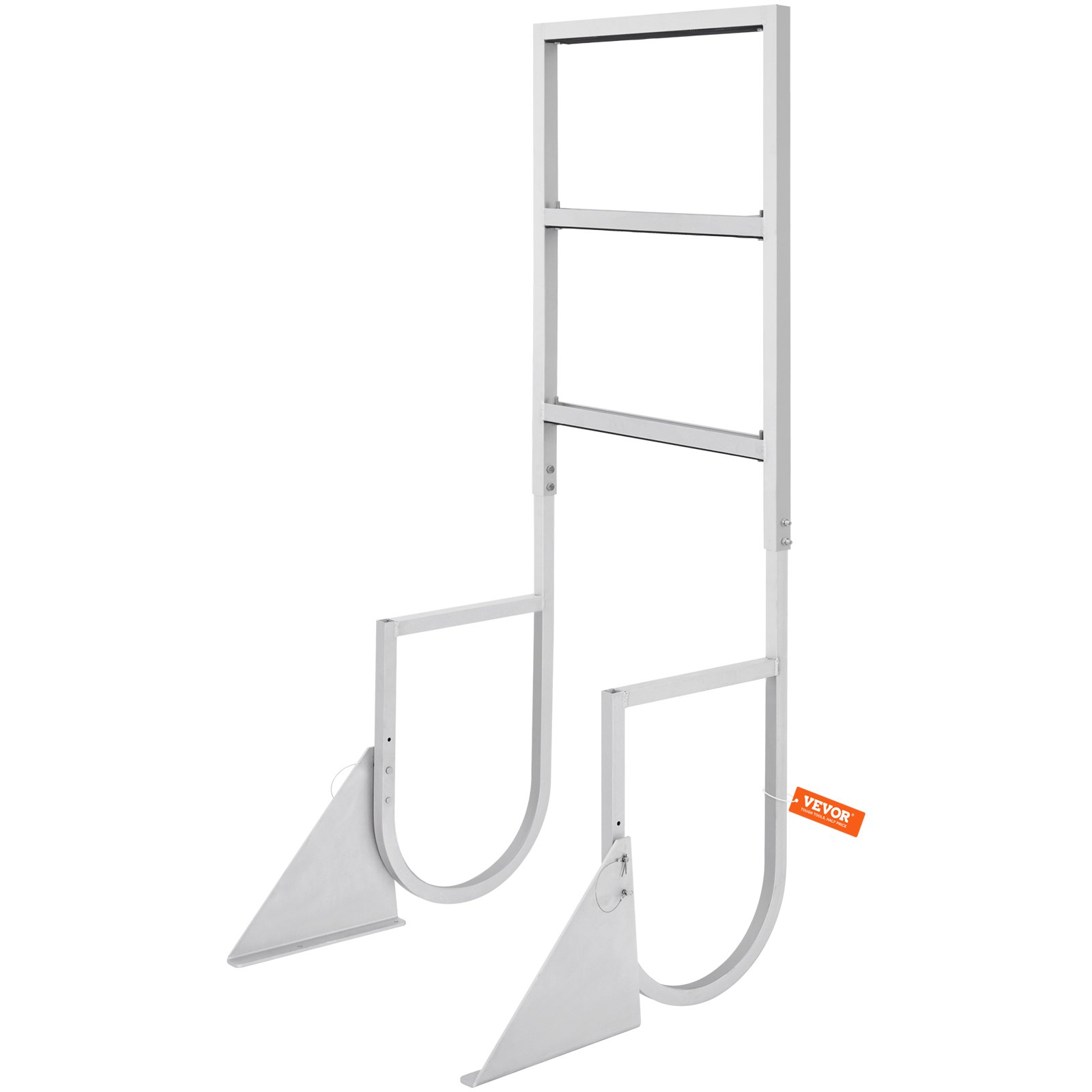 Dock Ladder Flip-Up 3 Steps 159kg Aluminum