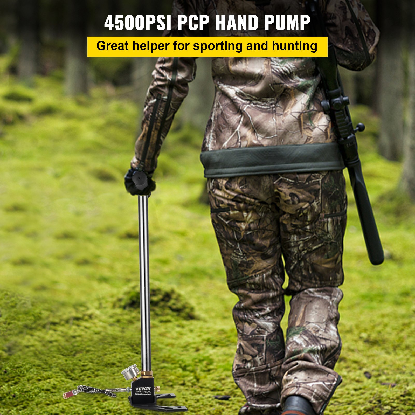 High Pressure Hand Pump 3 Stage 4500 PSI PCP - Image 2