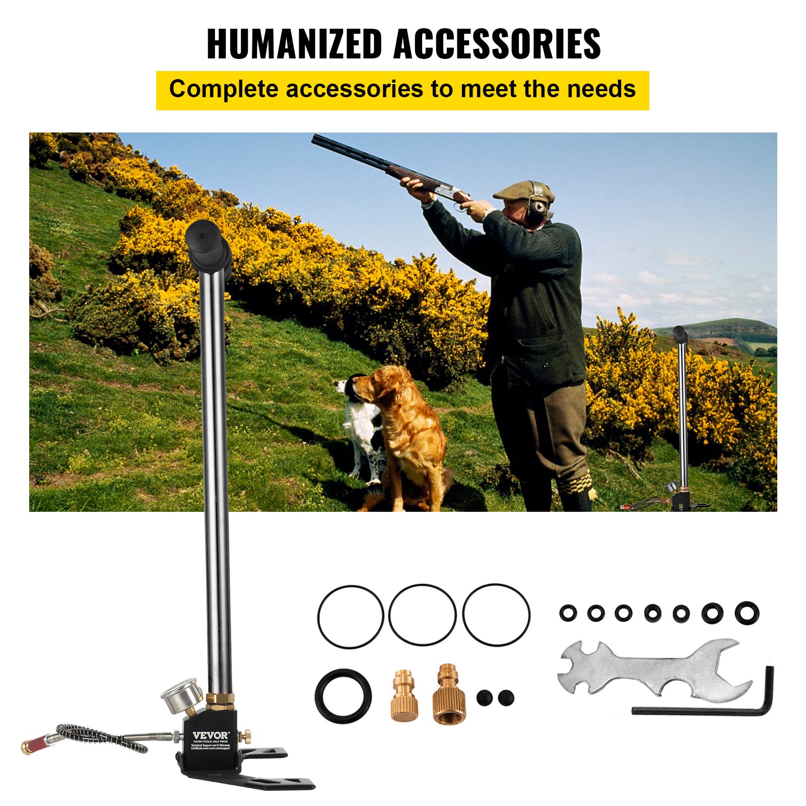 High Pressure Hand Pump 3 Stage 4500 PSI PCP - Image 6