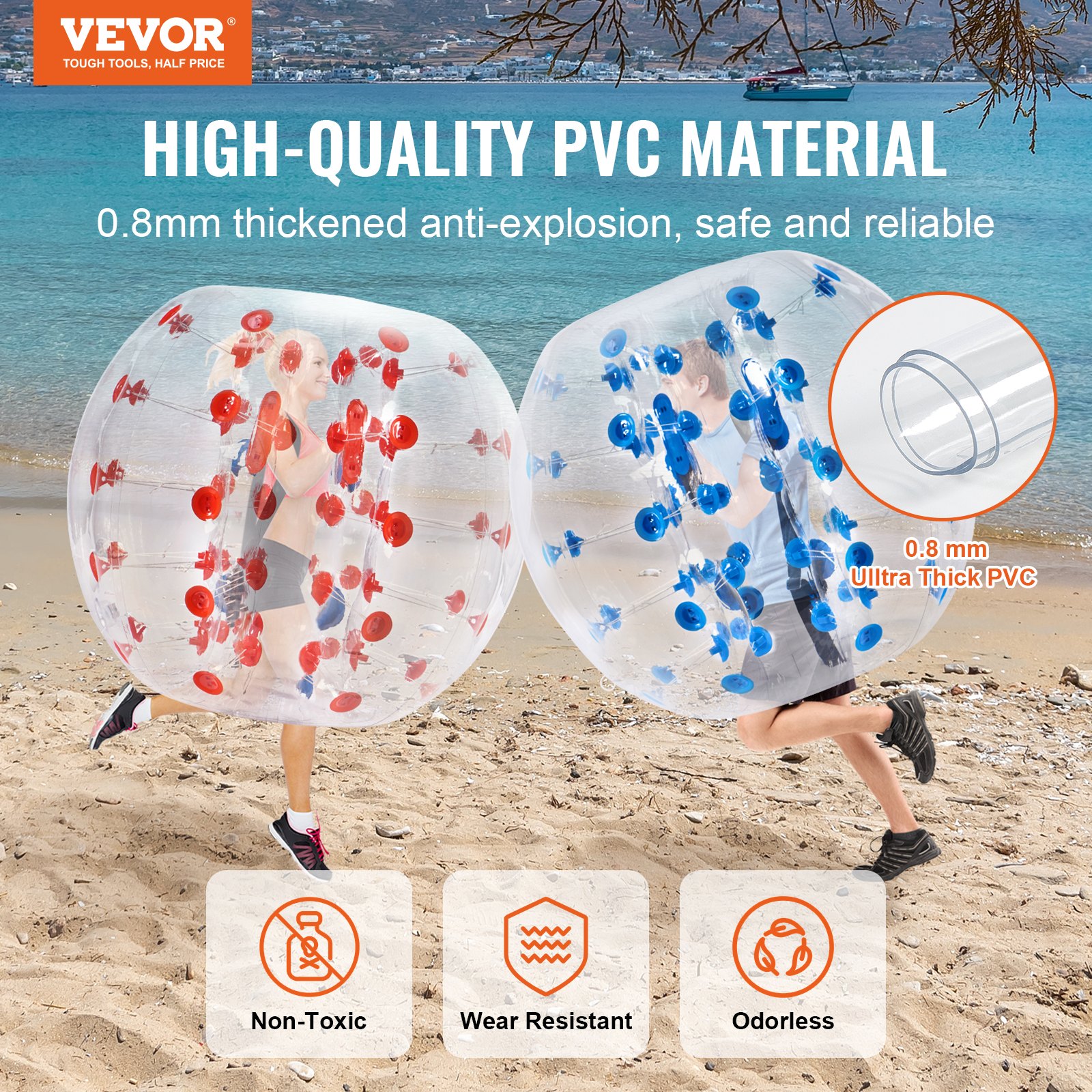 Inflatable Bumper Balls 2 Pack 4FT - Image 2