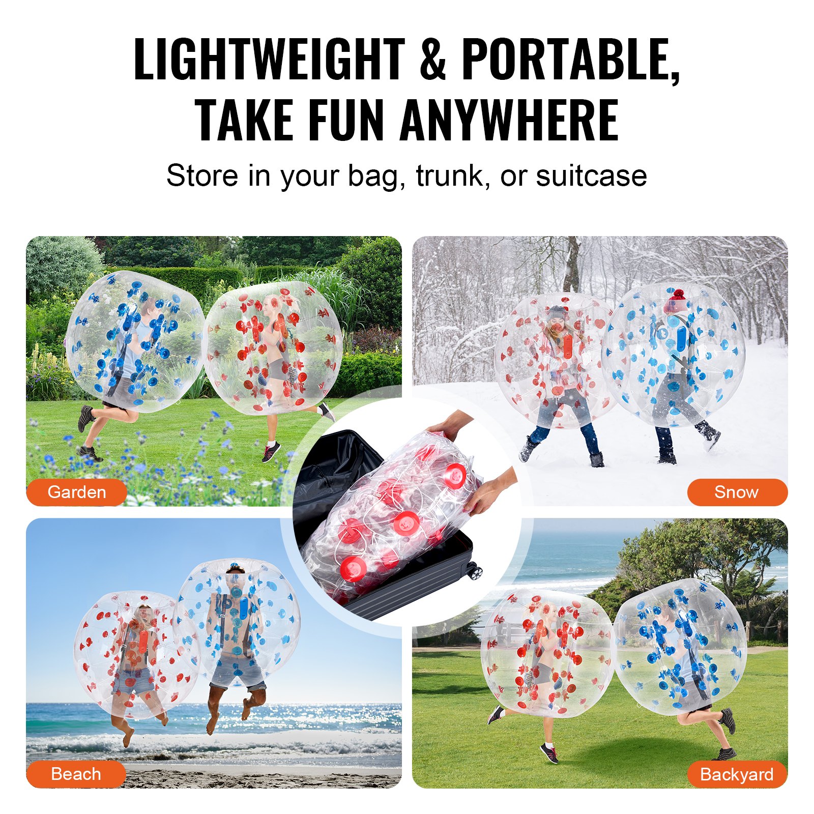 Inflatable Bumper Balls 2 Pack 4FT - Image 6