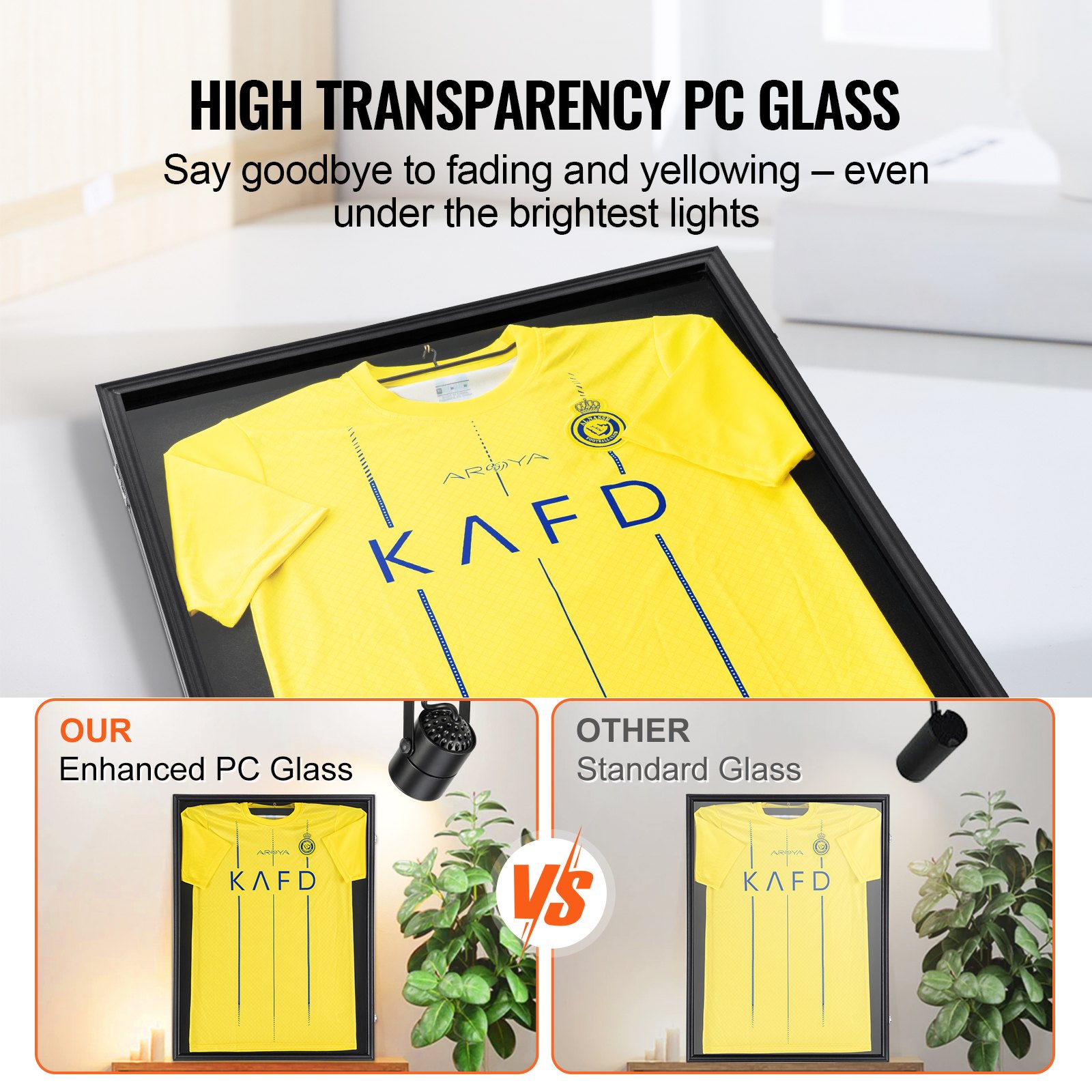 Jersey Display Frame Case 590x790mm Lockable - Image 4