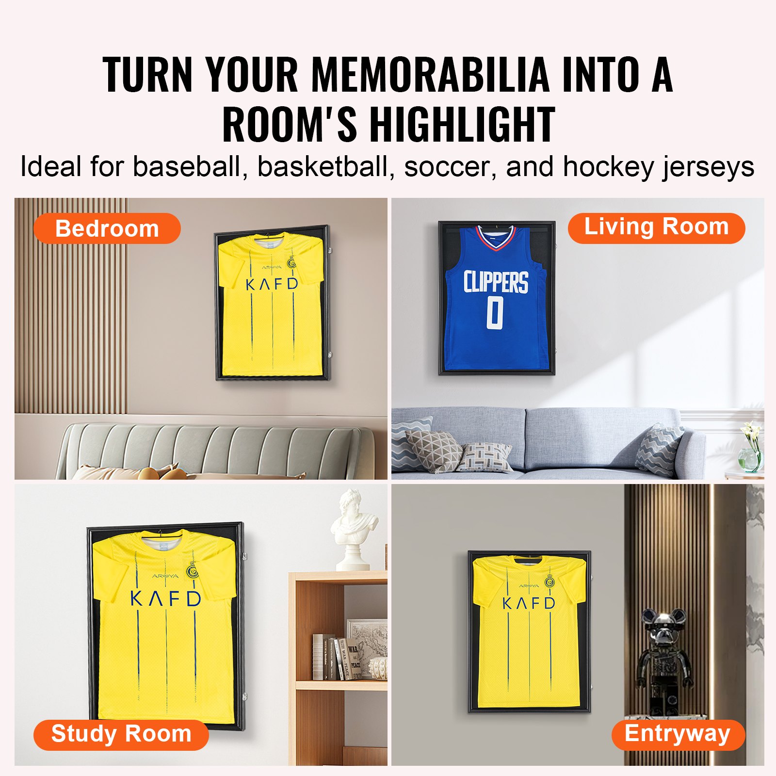 Jersey Display Frame Case 590x790mm Lockable - Image 6